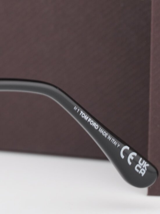 Tom Ford TF5667-B 005 Cat Eye Eyeglasses 55mm – Black / Gold